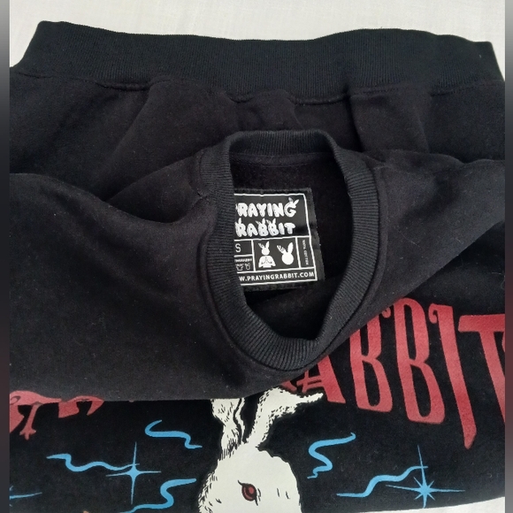 Praying Rabbit - Christmas Sweater - Picture 4 of 4